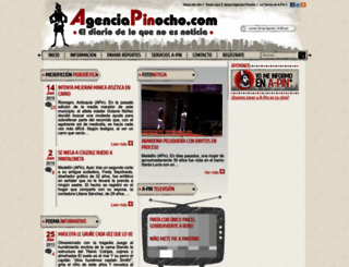 agenciapinocho.com screenshot