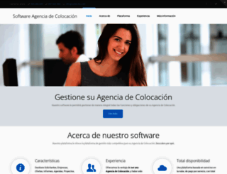 agenciascolocacion.com screenshot