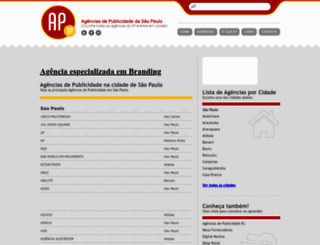agenciasdepublicidadesp.com.br screenshot