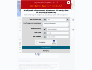 agencjeubezpieczen.pl screenshot