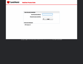 agency.vitalchek.com screenshot