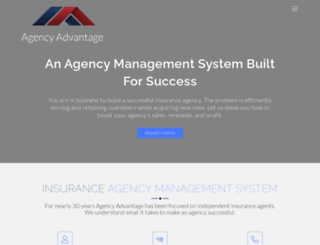 agencyadvantage.com screenshot