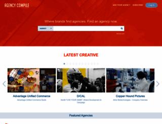 agencycompile.com screenshot