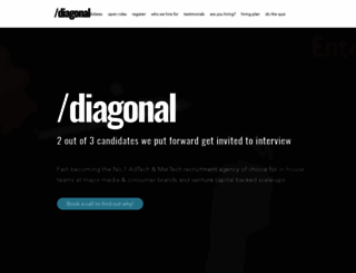 agencydiagonal.com screenshot