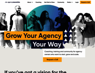 agencymavericks.com screenshot