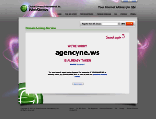 agencyne.ws screenshot