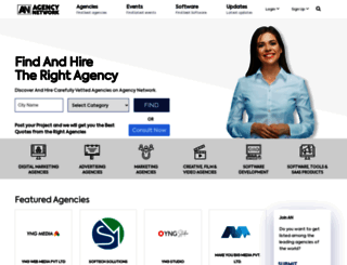 agencynetwork.org screenshot