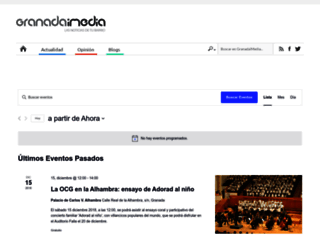 agenda.granadaimedia.com screenshot