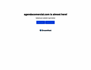 agendacomercial.com screenshot