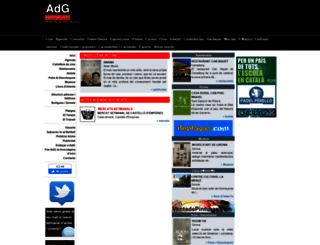 agendadegirona.com screenshot