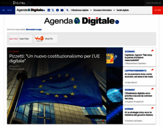 agendadigitale.eu screenshot