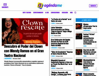 agendameperu.com screenshot