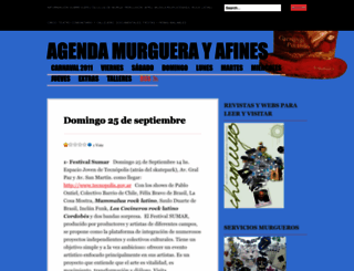 agendamurguera.wordpress.com screenshot