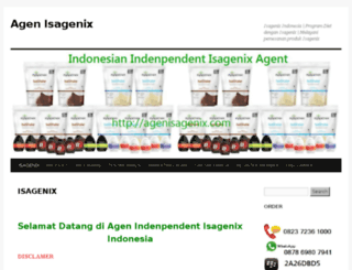 agenisagenix.com screenshot