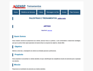 agensp.com.br screenshot
