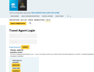 agent.expeditions.com screenshot