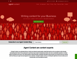 agentcontent.biz screenshot