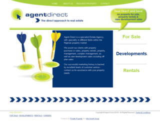 agentdirect.com.ng screenshot