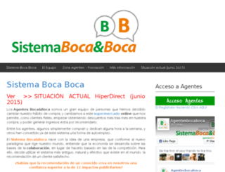 agentesbocaboca.com screenshot