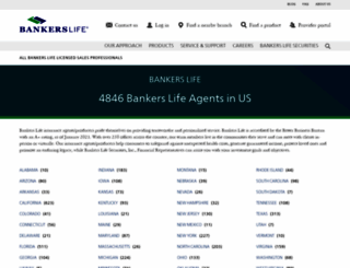 agents.bankerslife.com screenshot