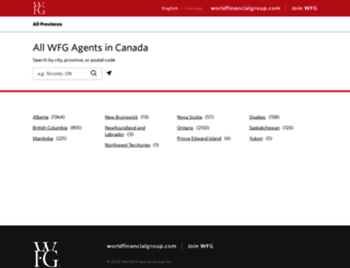 agents.wfgcanada.ca screenshot