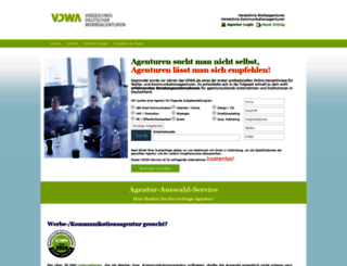 agentursuche.com screenshot