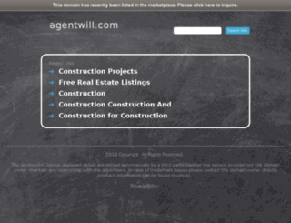 agentwill.com screenshot