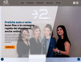 agenziaeuropa2000.it screenshot