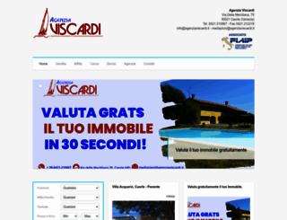 agenziaviscardi.it screenshot