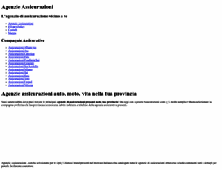 agenzie-assicurazioni.com screenshot