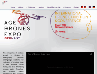 ageofdrones-expo.com screenshot