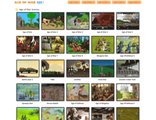 ageofwar123.com screenshot