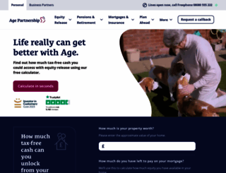 agepartnership.co.uk screenshot