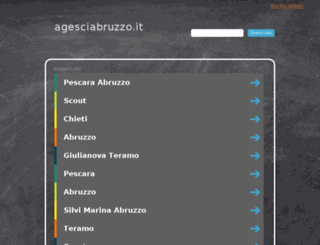 agesciabruzzo.it screenshot