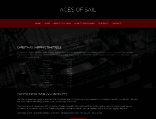 agesofsail.com screenshot