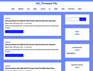agfirmwarefile.com screenshot