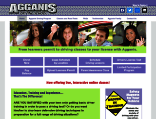 agganis.com screenshot
