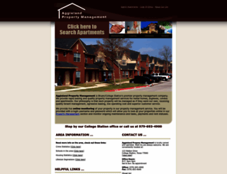 aggielandpropertymanagement.net screenshot