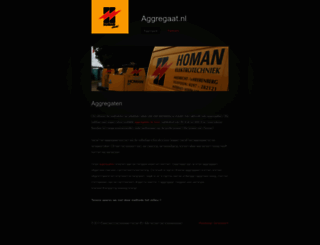 aggregaat.nl screenshot