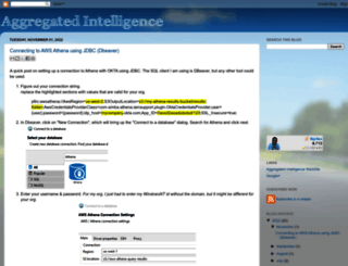 aggregatedintelligence.com screenshot