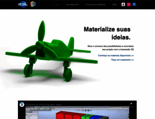 agil3d.com.br screenshot