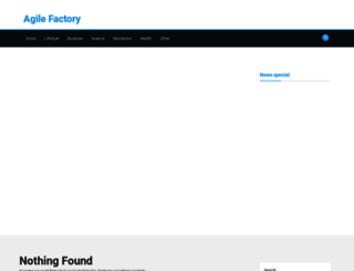 agile-factory.com screenshot