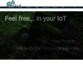 agile-iot.eu screenshot
