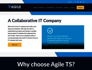 agile-ts.net screenshot