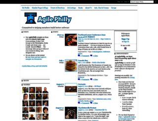agilephilly.ning.com screenshot