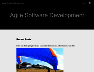 agilesoftwaredevelopment.com screenshot
