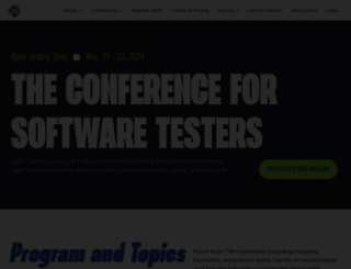 agiletestingdays.com screenshot