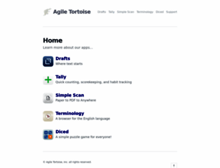 agiletortoise.com screenshot
