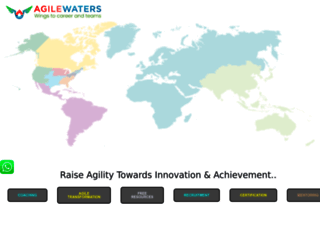 agilewaters.com screenshot