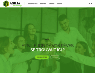 agilia-consulting.com screenshot